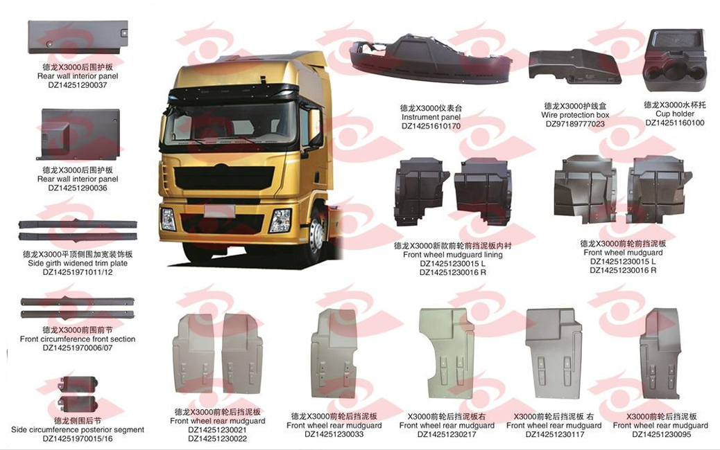 适用于陕汽德龙 X3000 系列