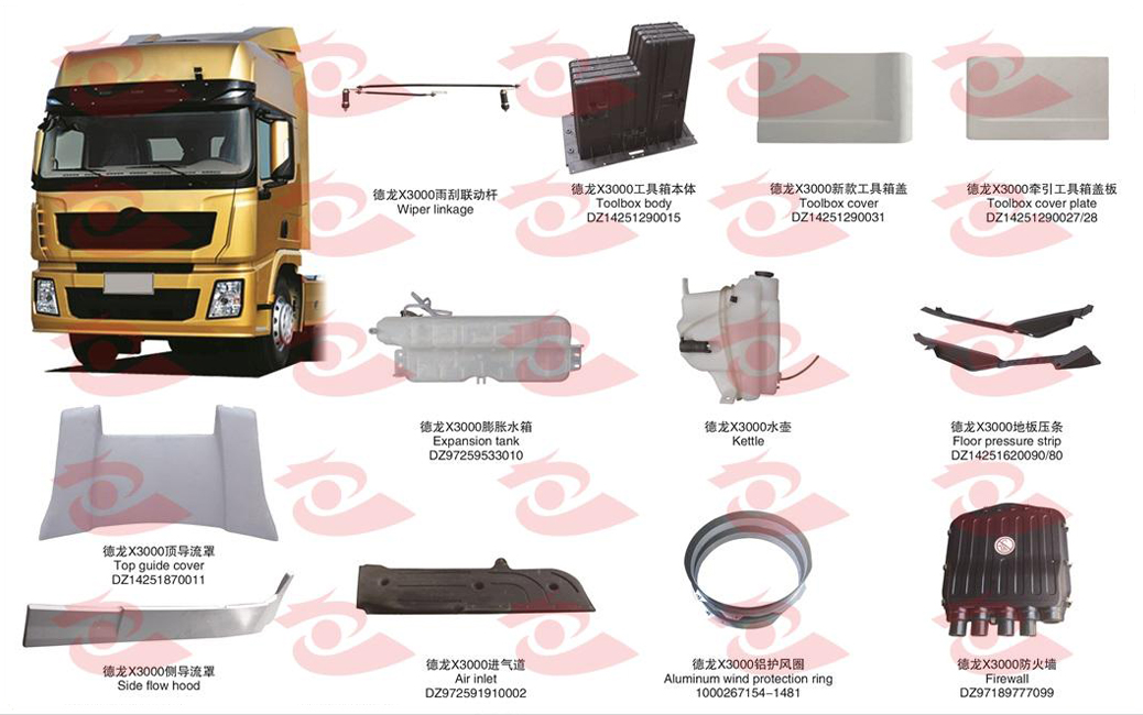 适用于陕汽德龙 X3000 系列